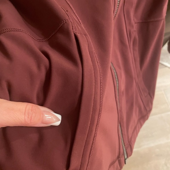 Lululemon Athletica Maroon Utility Jacket - Picture 7 of 7